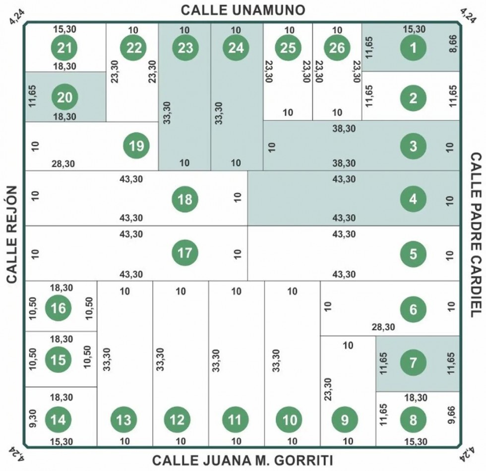 Lotes en Venta - Los Pinares